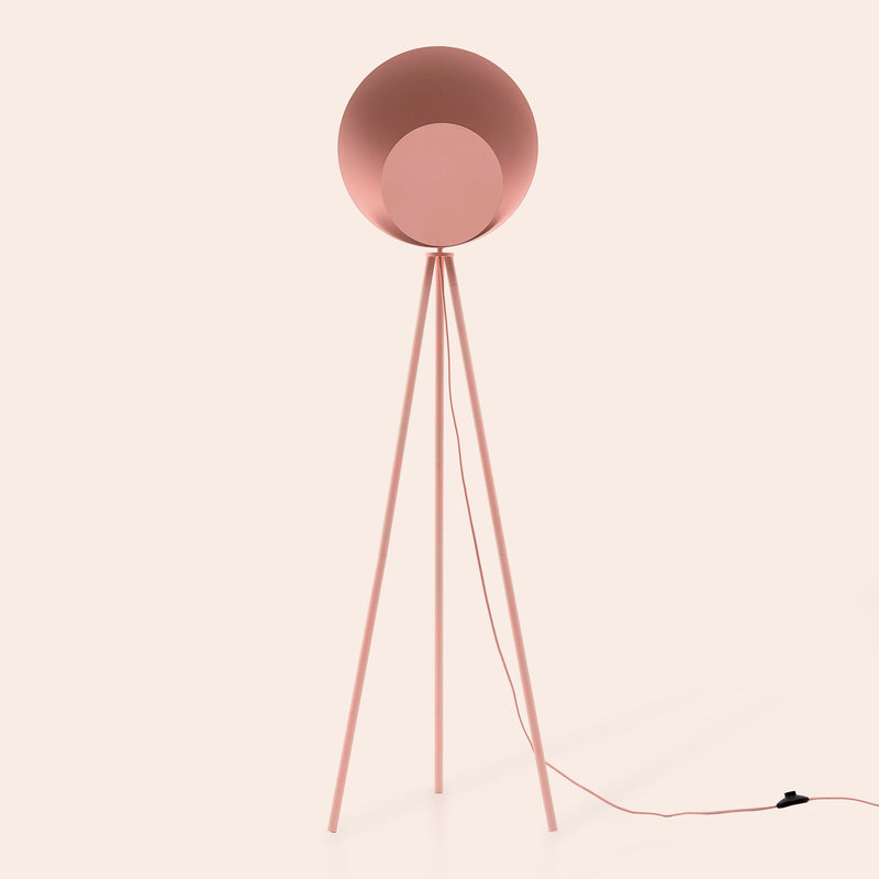 Blossom pink diffuser floor lamp