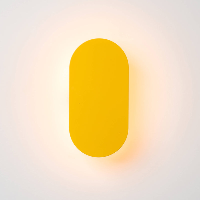 Yolk yellow mini diffuser wall light