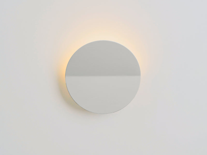 Sand grey diffuser wall light