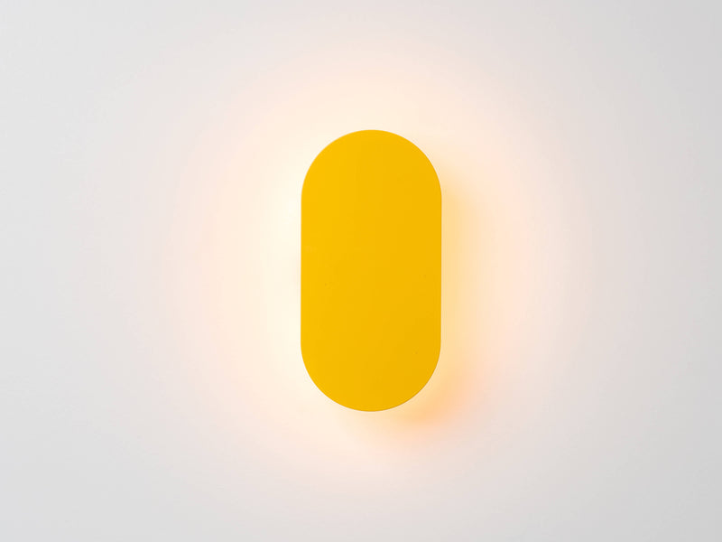 Yolk yellow mini diffuser wall light